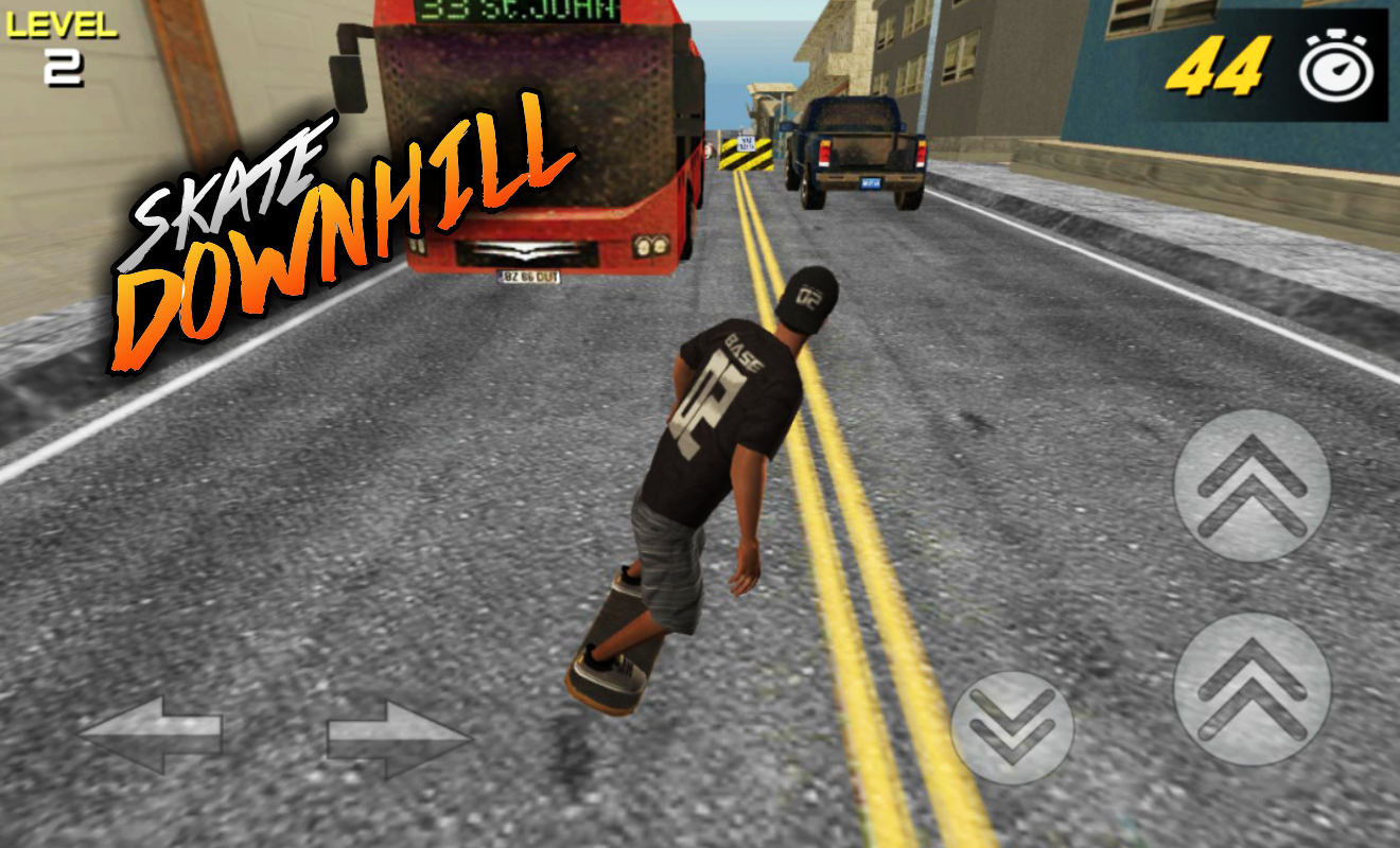 3D Skate DownHill截图1