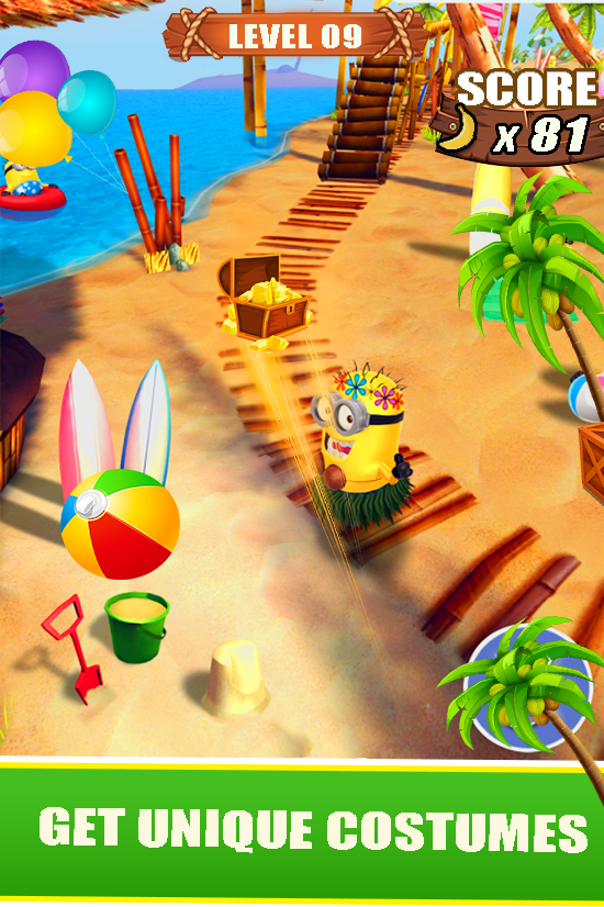 Banana Minion Adventure : Castle Legends Rush 3D截图4