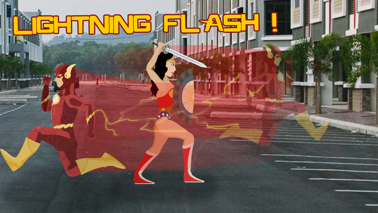 Amazon Wonder Warrior vs Flash Speed Hero截图5