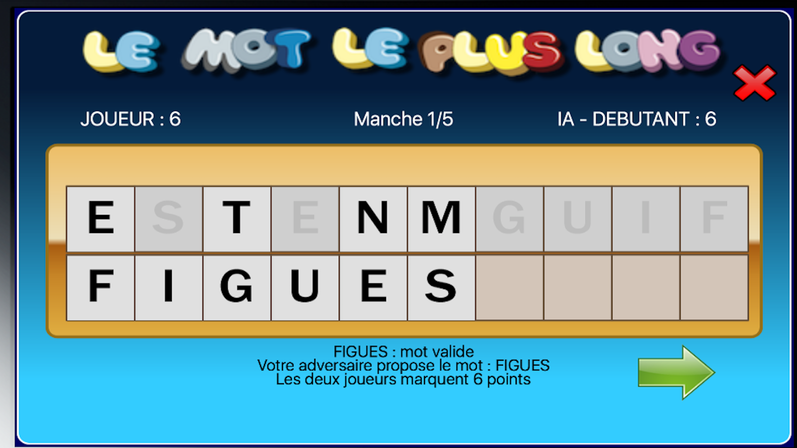 Mot le plus long截图1