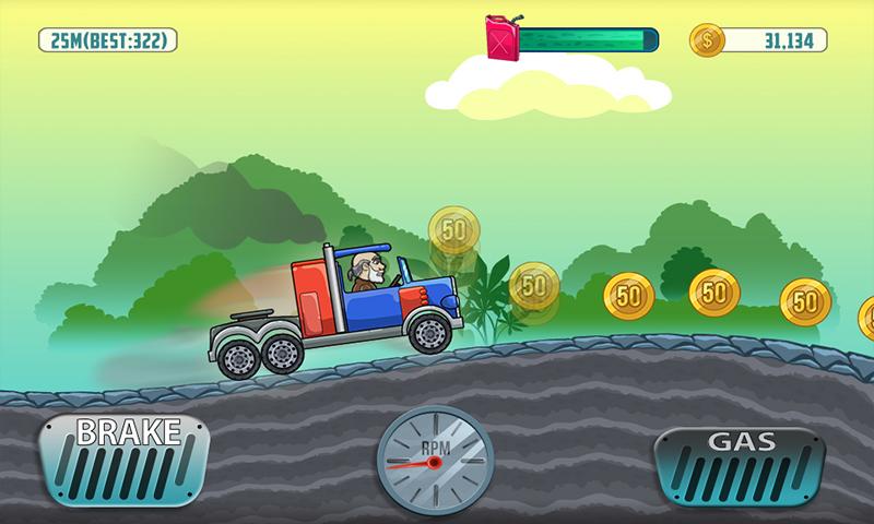 Cars Hill Climb Race截图5