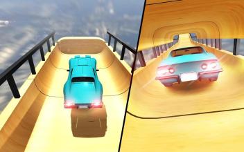 Vertical Ramp Car Extreme Stunts Racing Simulator截图3