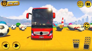 Superhero Big Bus Stunts Drive截图3