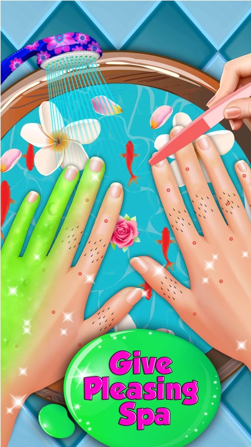 Nail Shiny Art Design Stylist: Glowing Colors截图3