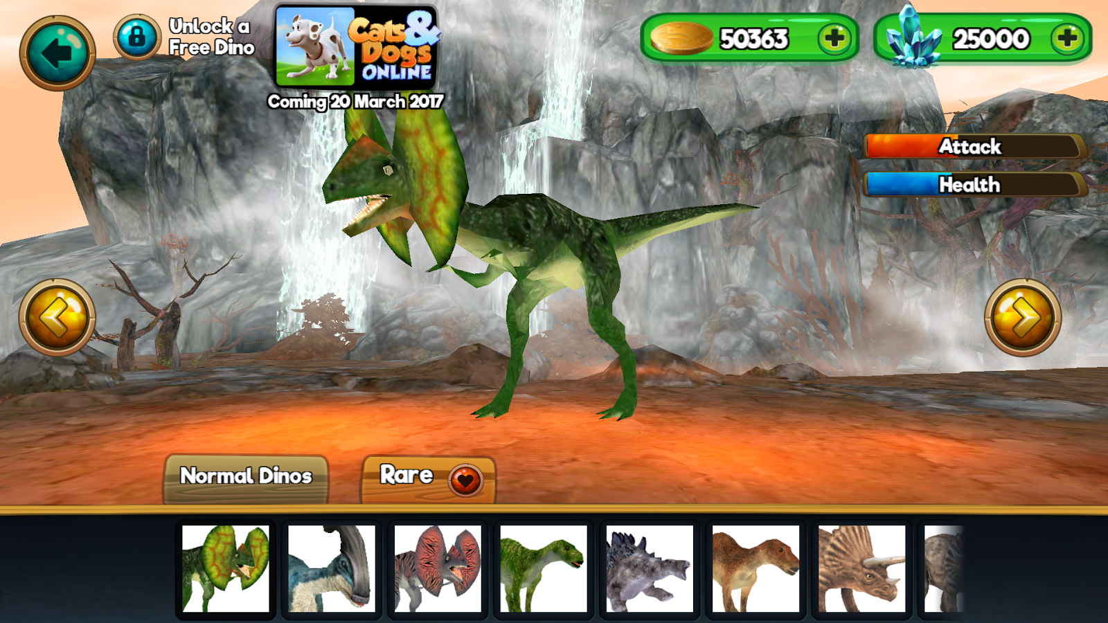 Dino World Online - Hunters 3D截图2