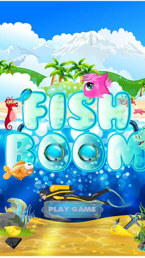 Fish Boom - 3 Match Game截图4