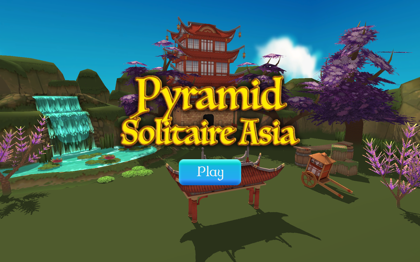 Pyramid Solitaire Asia截图1