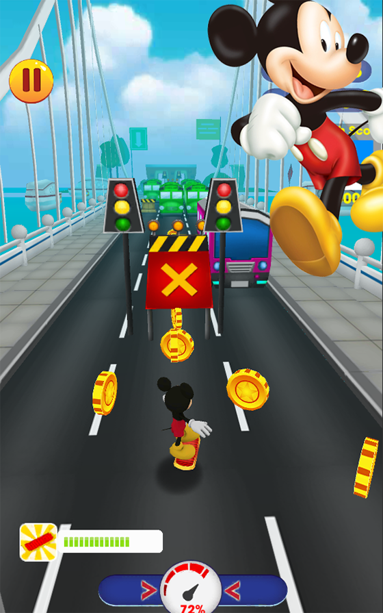 Mickey Epic Run: Free 3D Subway Minnie Game截图3