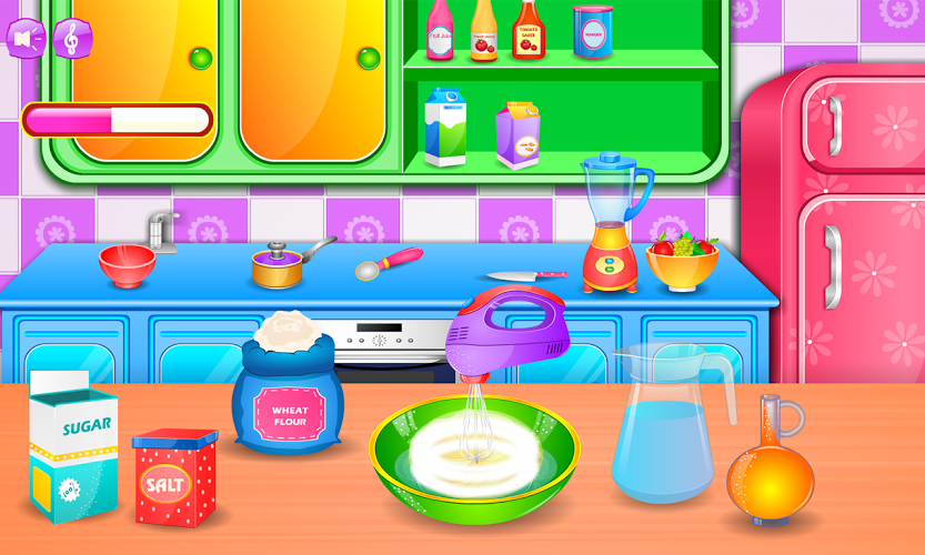 Kids learn with cooking game截图2