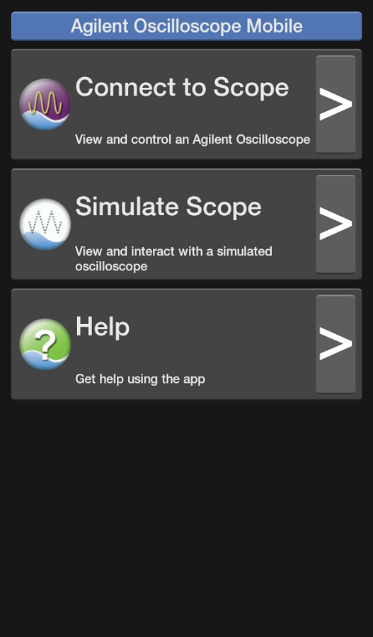 Agilent Oscilloscope Mobile截图3