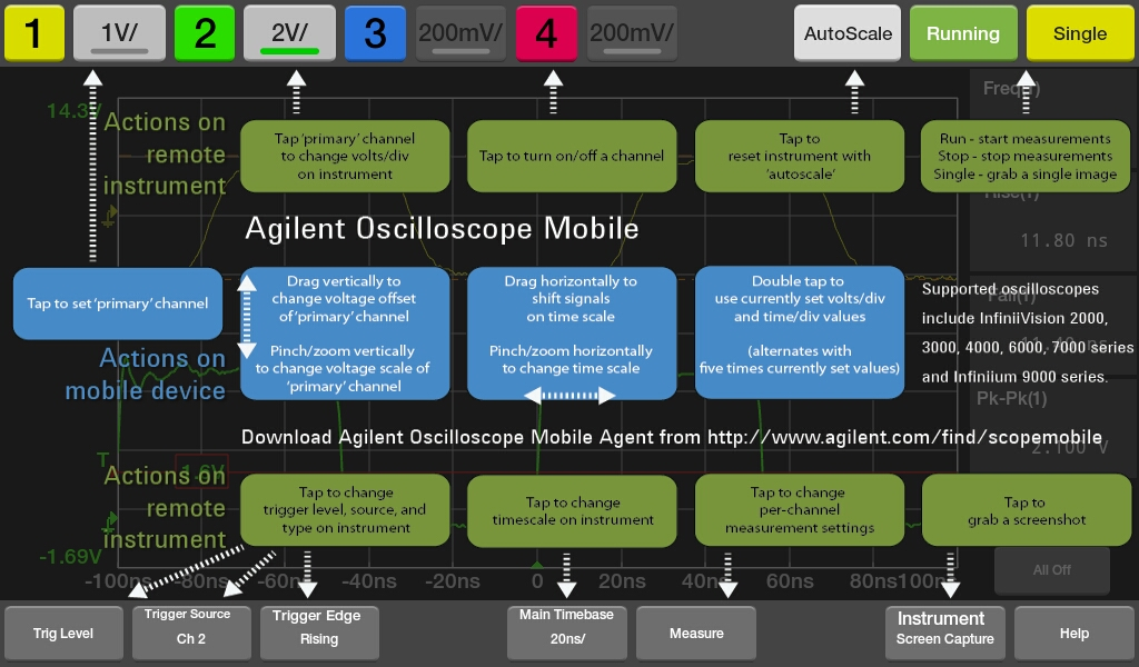 Agilent Oscilloscope Mobile截图4