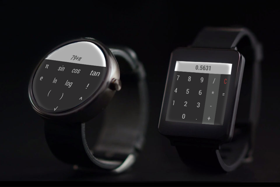 计算器 - Android Wear截图7