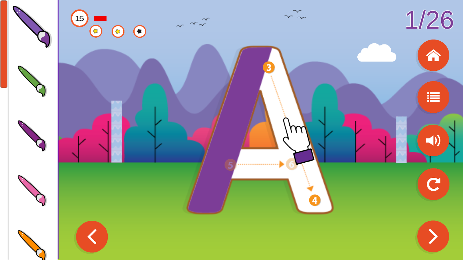 Kids ABC - Tracing & Phonics for English Alphabet截图2