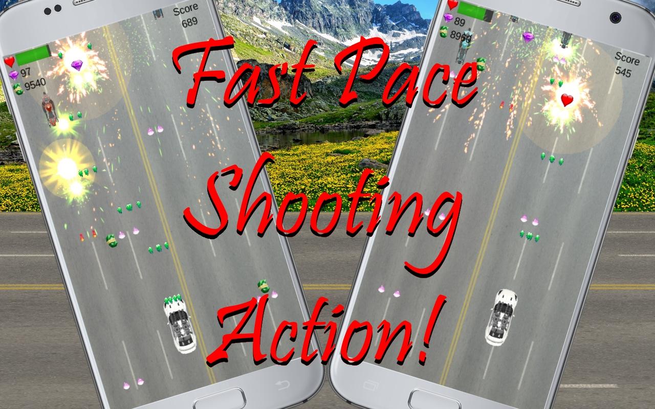 Aggressive Driving: 2D Car Shooting Adventure截图4