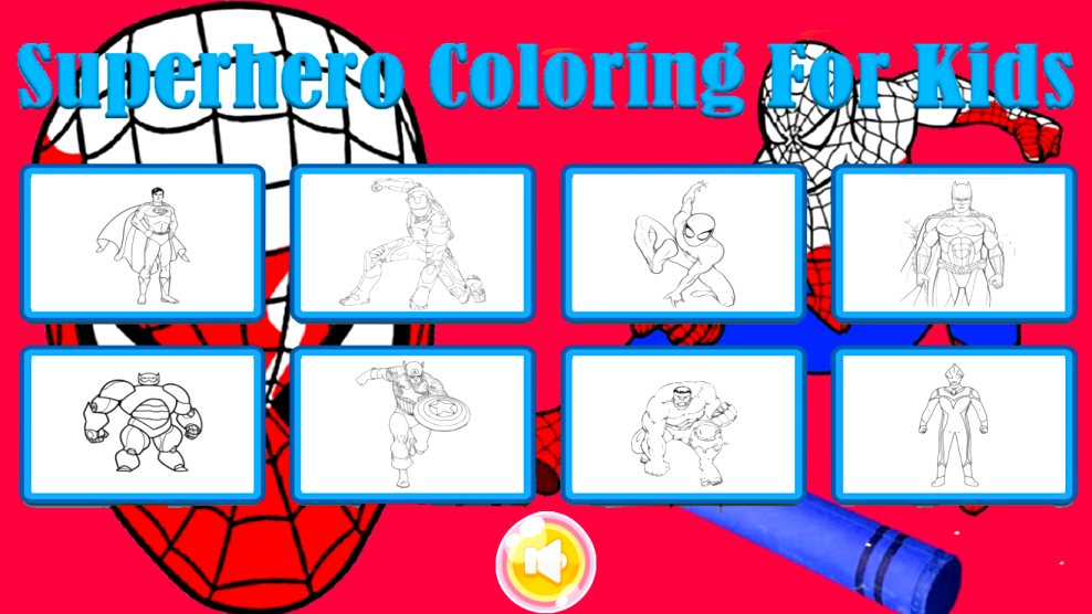 Superhero Coloring For Kids截图3