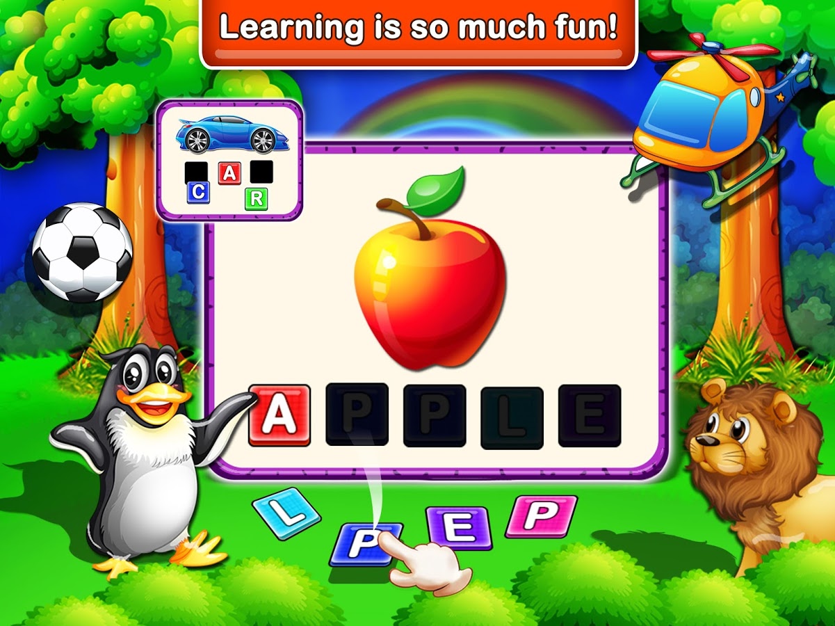 ABC Spelling - Phonics Learning Game截图2