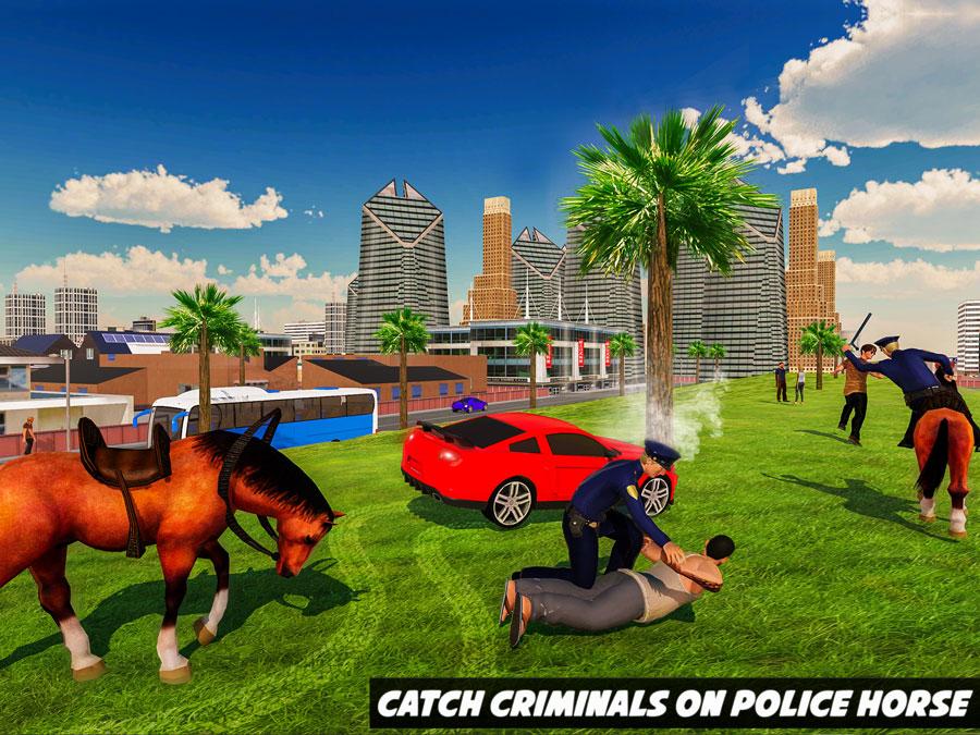 Russian Police Horse Robot Cop - Crime City Wars截图3