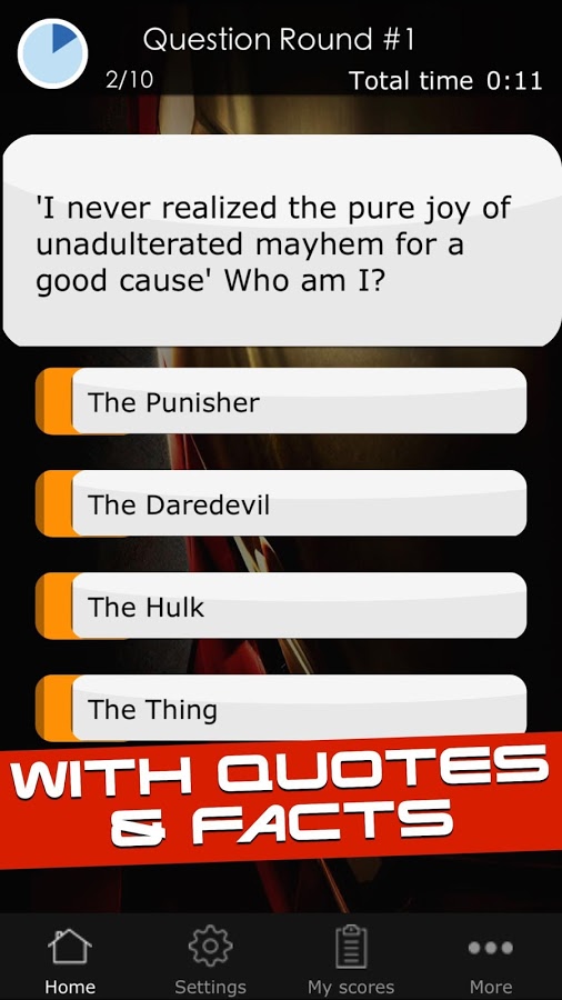 Superhero Quiz: Marvel & DC截图3