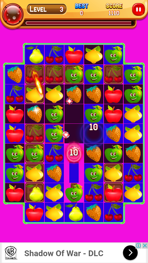 Fruit Mania - Match 3 Game截图3