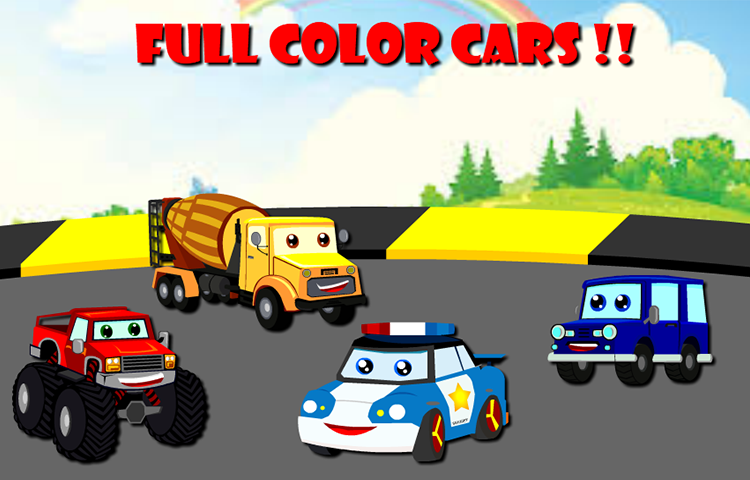 Cars Cartoon Puzzle截图5