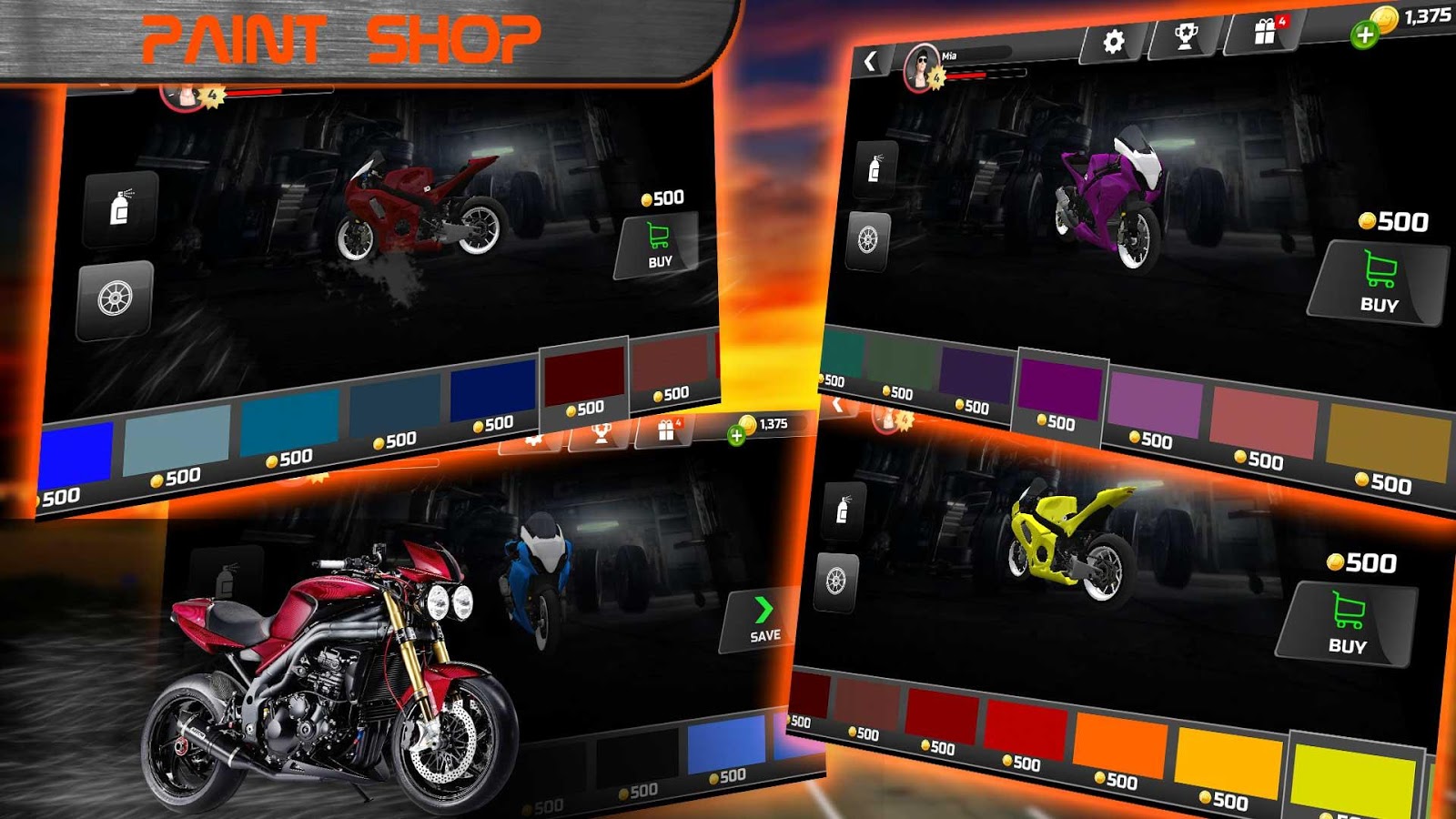 Highway Rider Motor Bike Racer截图5