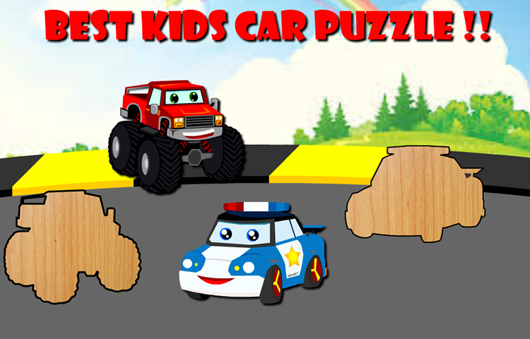 Cars Cartoon Puzzle截图3