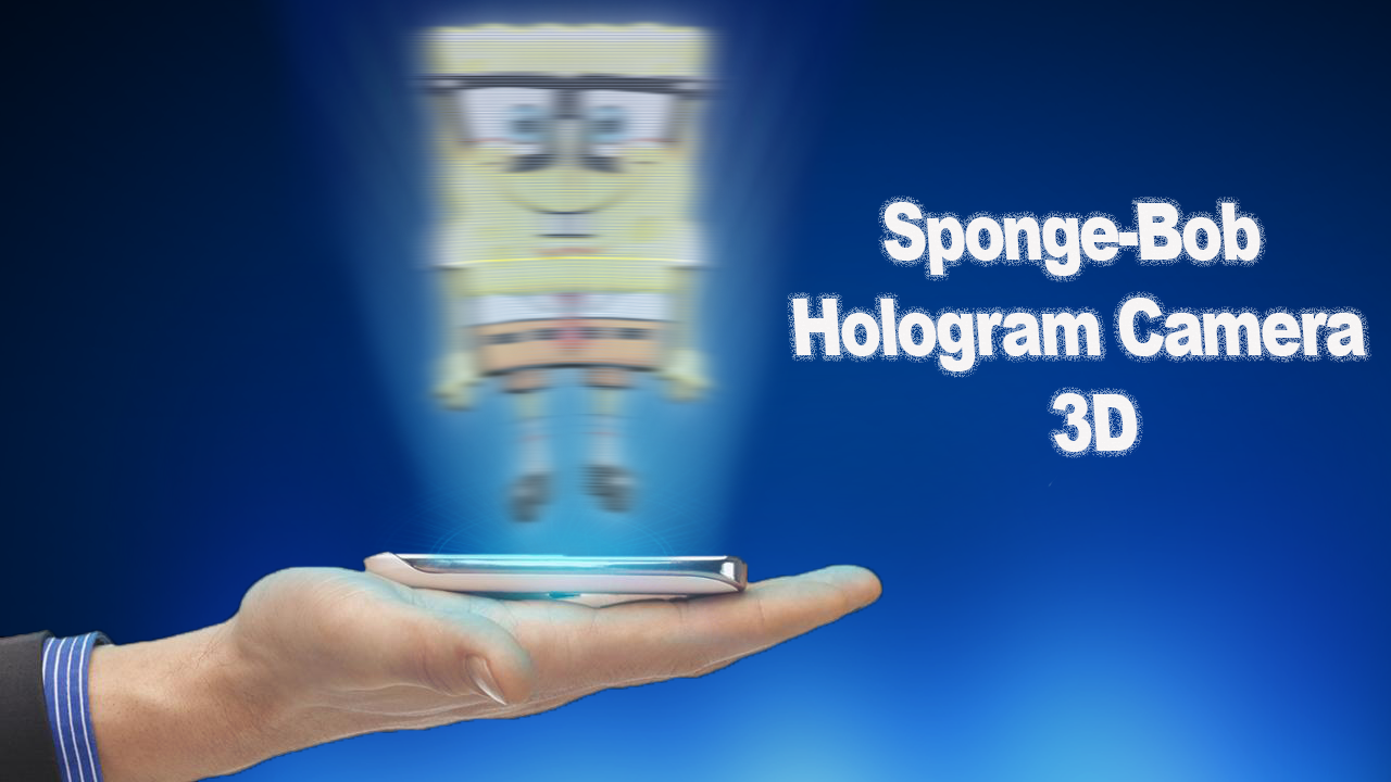 Sponge-bob Hologram Camera 3D截图1