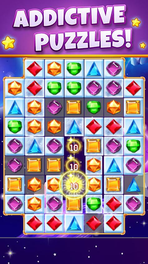 Jewels Deluxe Classic - Match 3 Puzzle截图3