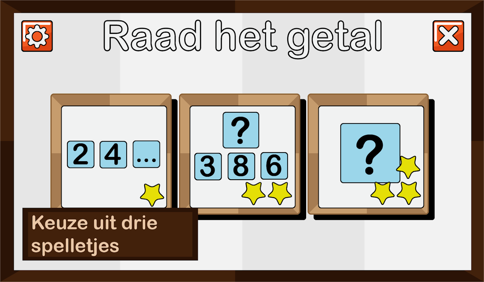 Raad het getal截图5