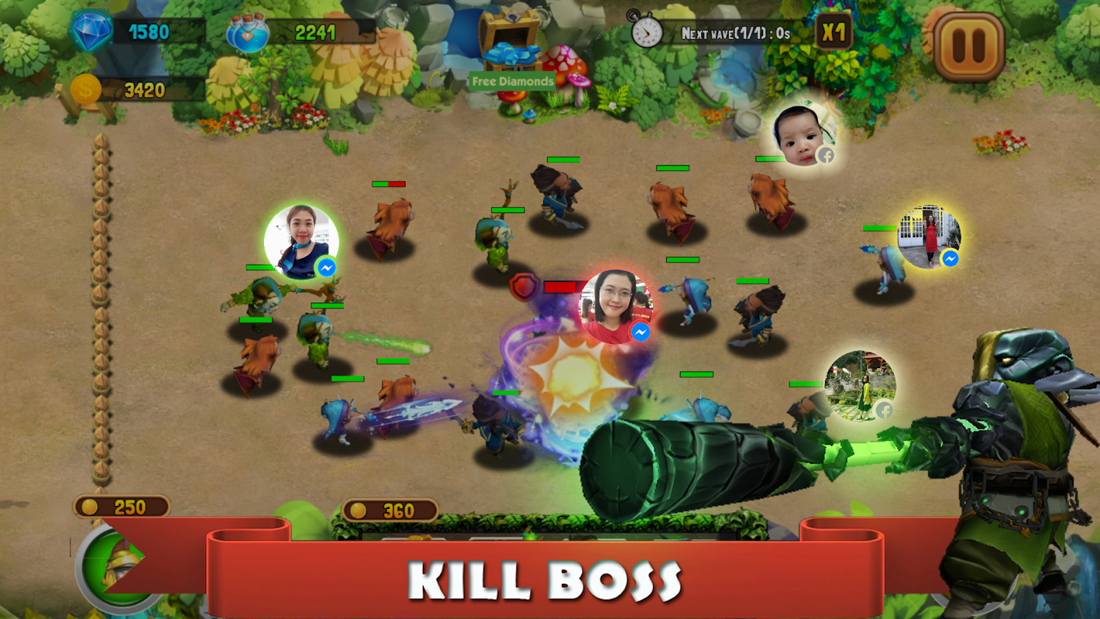 Heroes defense : Kingdom rush TD截图2