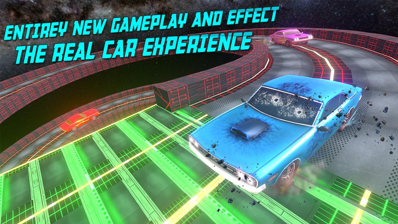 Nebula Space Car Speedway - Galaxy Star Rider截图2