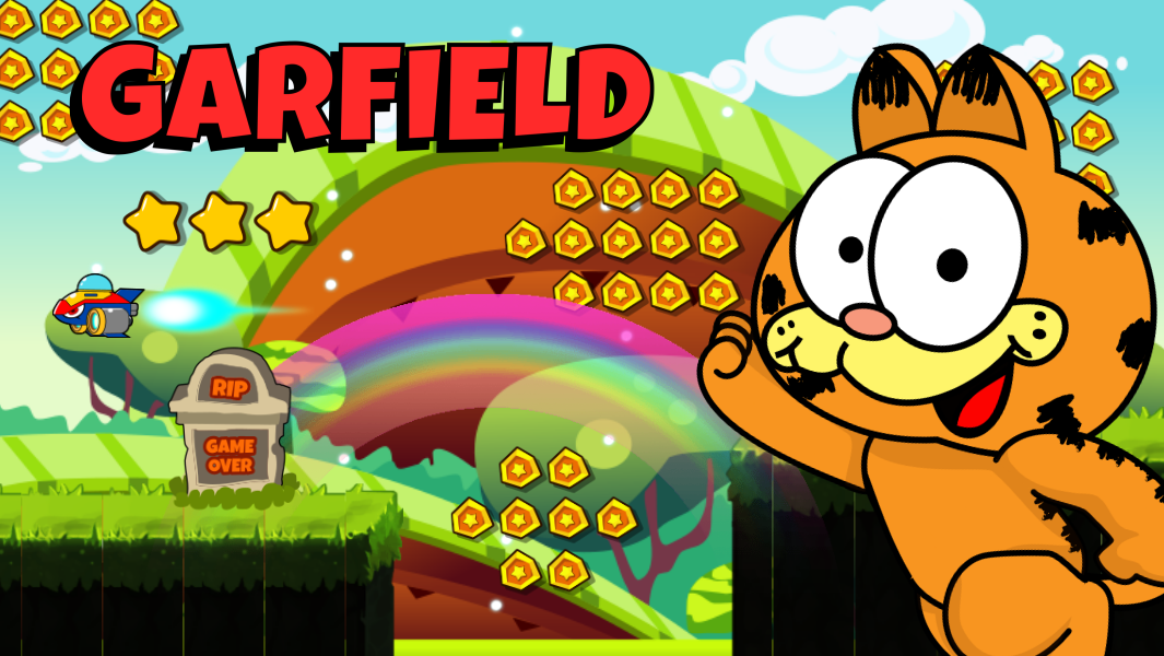 Super Garfield Run截图1