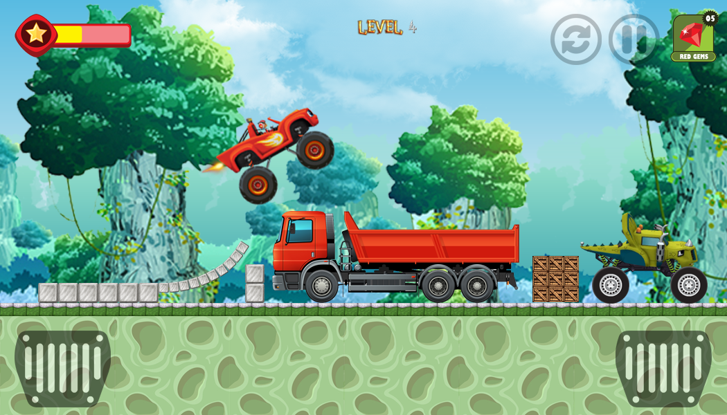 Blaze Monster Truck Machine Challenge截图4