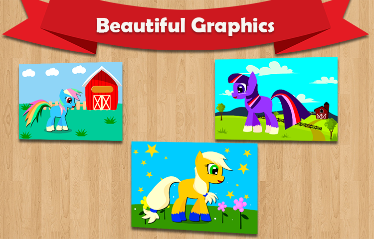 Pony Real Jigsaw Puzzle截图2