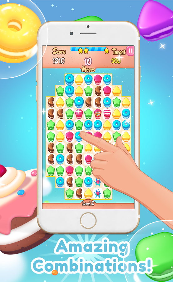 Candy Blast: Cookie Match 3截图1