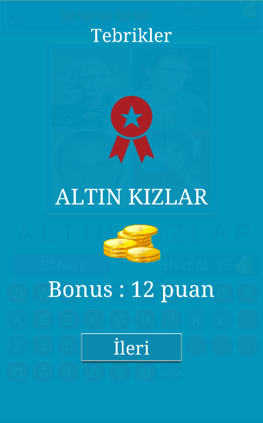 Hangi Dizi(4 oyuncu 1 dizi tahmin)截图2