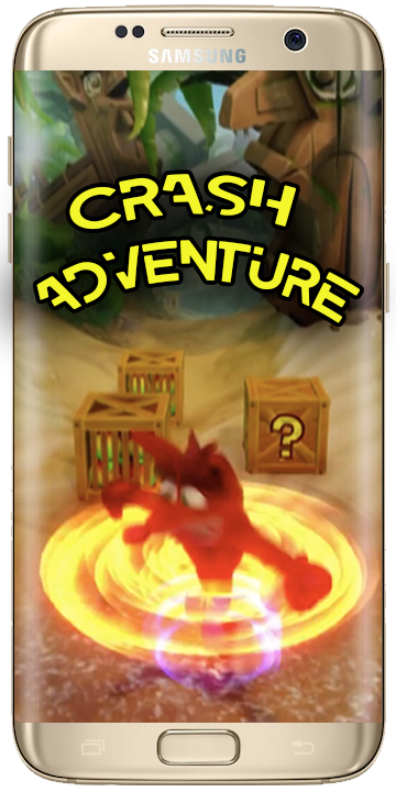 Crush Bandicoot Adventure Run | Jungle Game截图2