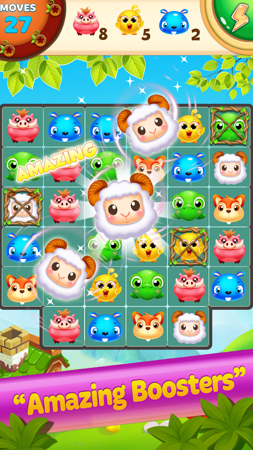 Forest Splash : Match 3 Puzzle截图2