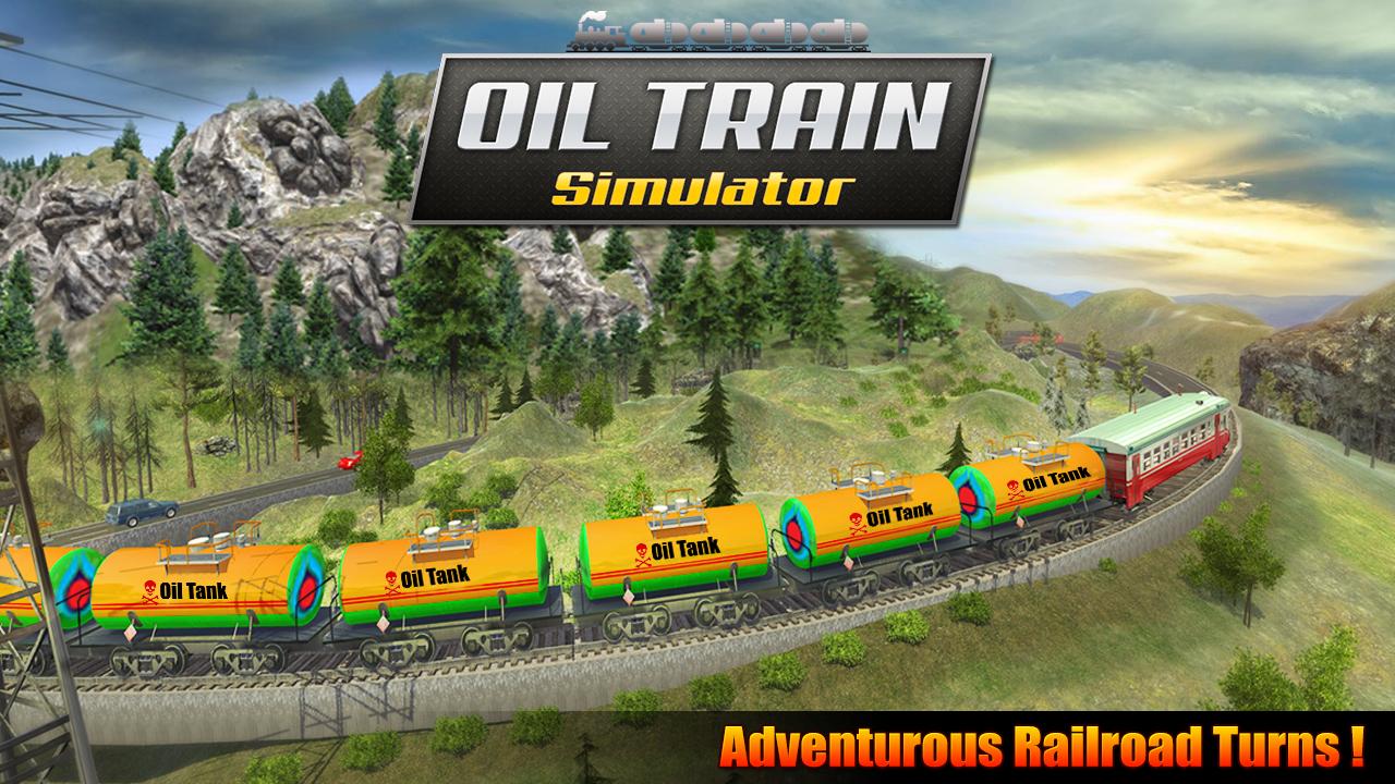 Oil Train Simulator - Free Train Driver截图4