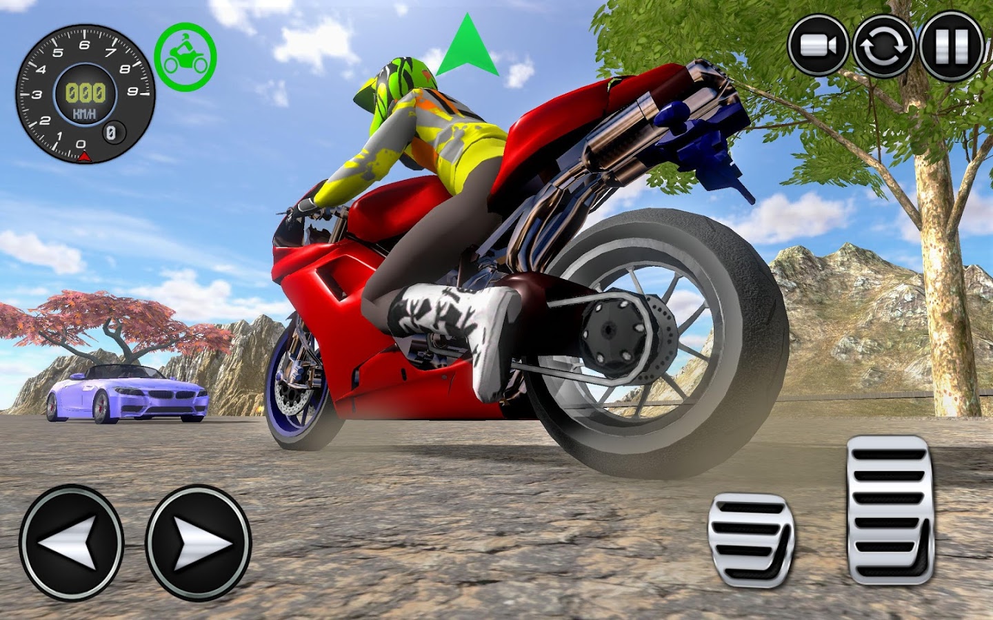 Dirt Bike Racing Games-Extreme Motor-cycle Stunts截图1