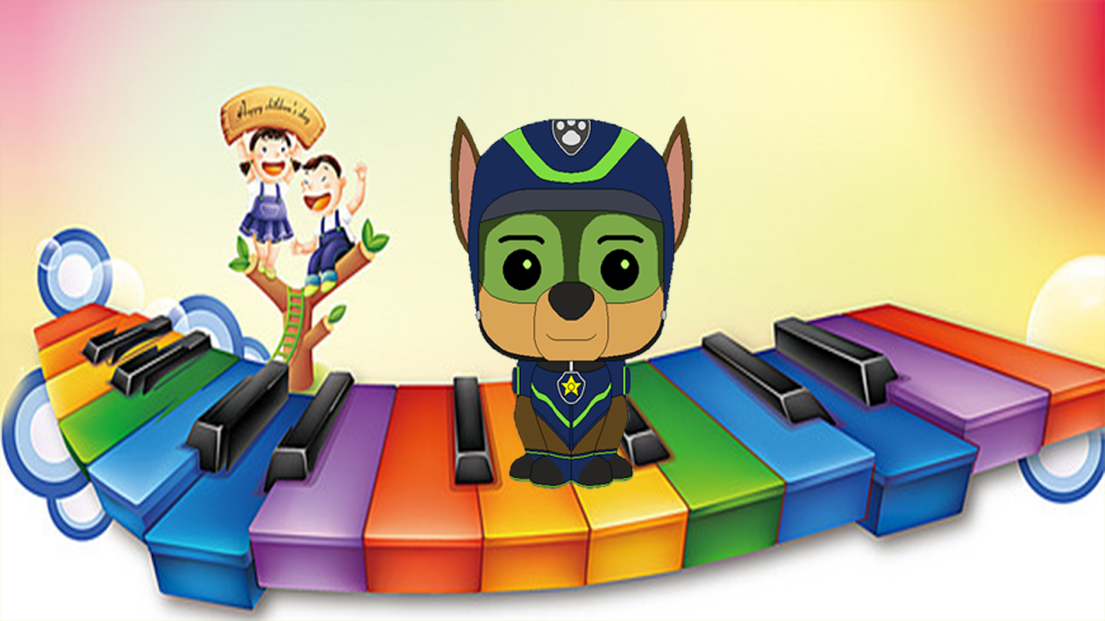 Paw Puppy Patrol Piano Kids截图1