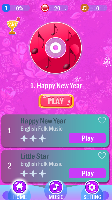 Purple Piano Tiles 2018 - Butterfly截图5