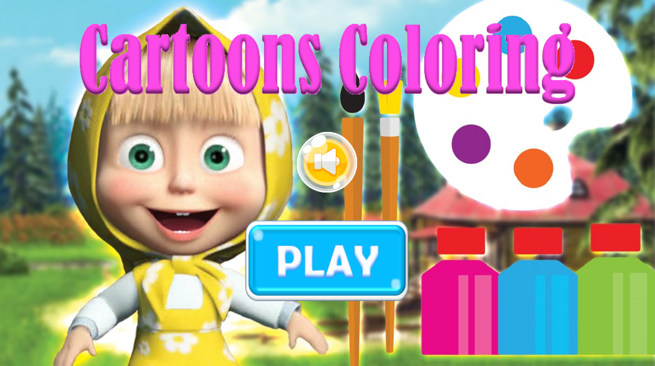 Cartoons Coloring For Kids截图3