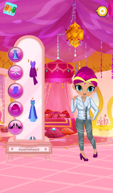 Princess Shine and Sister Shimer Dress up Party截图4