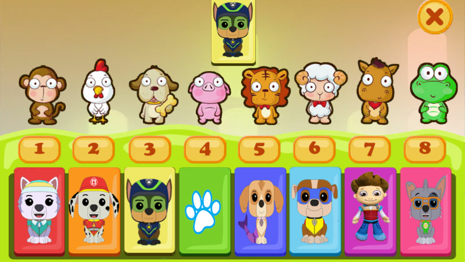 Paw Puppy Patrol Piano Kids截图2