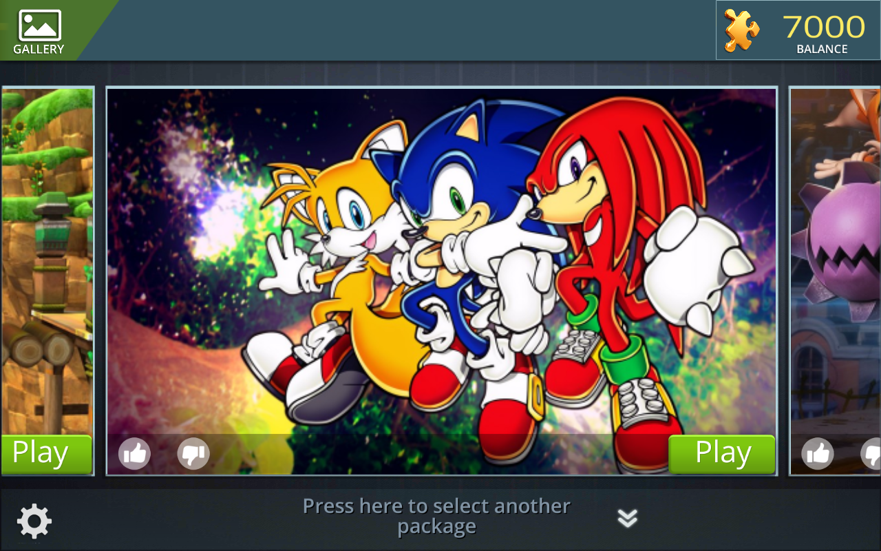 Sonic Jigsaw Puzzles截图5