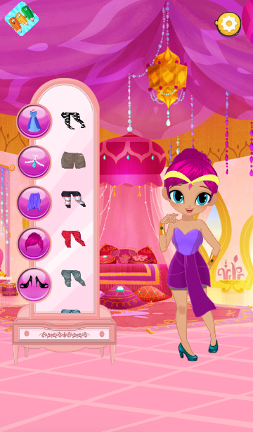 Princess Shine and Sister Shimer Dress up Party截图2