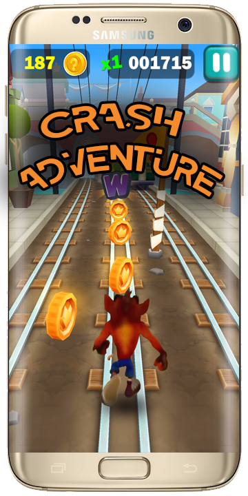 Crush Bandicoot Adventure Run | Jungle Game截图3