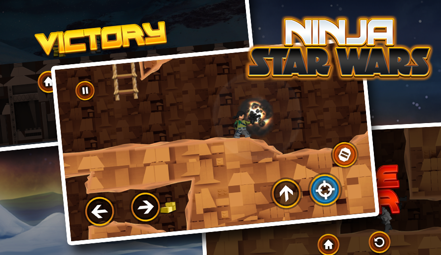 Star Ninja Go War - Galaxy Quest截图3