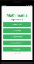 Math Mania Game截图3